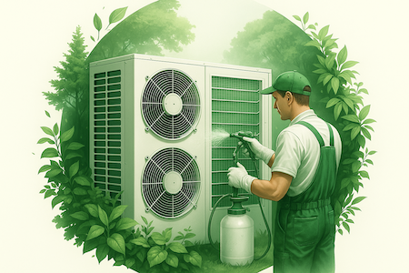 Commercial AC coil cleaning Montreal